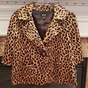 Apt. 9 Leopard Jacket (NWT!)